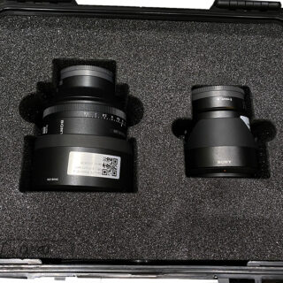 Sony FE 55mm / FE 85mm - E-mount Lenses - CASE
